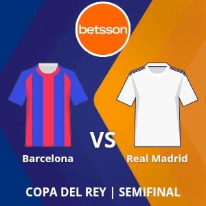 Betsson Argentina: Barcelona vs Real Madrid (5 de abril) | Semifinal | Apuestas deportivas en Copa del Rey