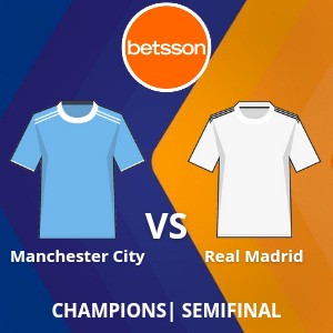 Betsson Argentina: Manchester City vs Real Madrid (17 de mayo) | Semifinal | Apuestas deportivas en Champions League