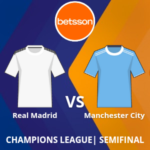 Betsson Argentina: Real Madrid vs Manchester City (9 de mayo) | Semifinal | Apuestas deportivas en Champions League