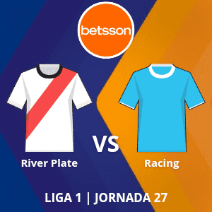 Betsson Argentina: River Plate vs Racing (28 de julio) | Jornada 27 | Apuestas deportivas en Primera División de Argentina