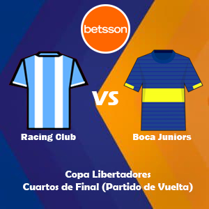 Betsson Argentina: Pronóstico Boca Juniors vs Racing Club (30 Agosto) | Cuartos de Final de la Copa Libertadores (Partido de vuelta)