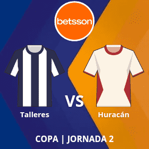 Betsson Argentina: Talleres vs Huracán (26 de agosto) | Jornada 2 | Apuestas deportivas en Copa de la SuperLiga de Argentina