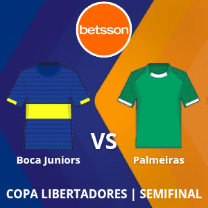 Boca vs Palmeiras (28 de septiembre) | Semifinal | Apuestas deportivas en Copa Libertadores