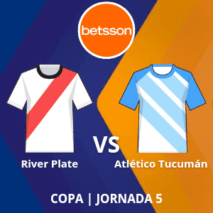 Betsson Argentina: River Plate vs Atlético Tucumán (22 de septiembre) | Jornada 5 | Apuestas deportivas en SuperLiga de Argentina