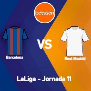 Betsson pronósticos Argentina: Barcelona vs Real Madrid (28 de octubre) | Fecha 11 | Apuestas deportivas en LaLiga