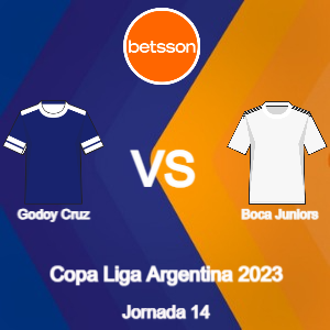 Betsson pronósticos Argentina: Godoy Cruz vs Boca Juniors (26 de noviembre) | Fecha 14 | Apuestas deportivas en Copa Liga Argentina