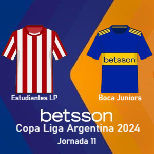 Estudiantes LP vs Boca Juniors