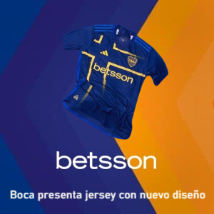 Boca Juniors presenta nueva camiseta con patrocinio Betsson