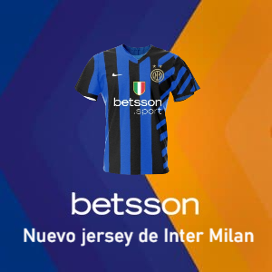 Inter presenta nuevo jersey con el patrocinio de Betsson